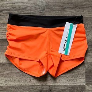 NWT | Wicked weasel | Siren 787 Shorts | Orange | S